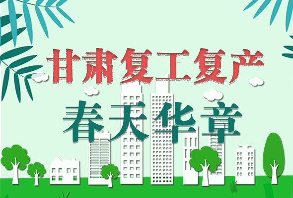圖解|看！甘肅復工復產的“加速度”