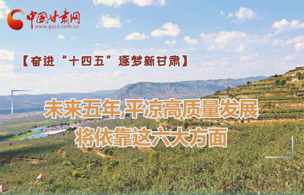 【奮進“十四五”逐夢新甘肅】未來五年，平涼高質量發展將依靠這六大方面