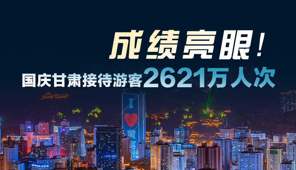 成績亮眼！國慶甘肅接待游客2621萬人次